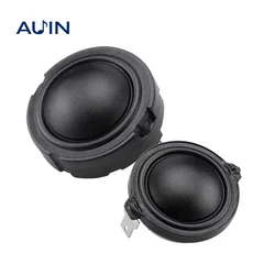 AUIN 2Pcs 40MM Full Range Speaker 4 Ohm 20W Portable Audio 1.5 Inch Subwoofer DIY BT Loudspeaker Bluetooth Home Sound Theater