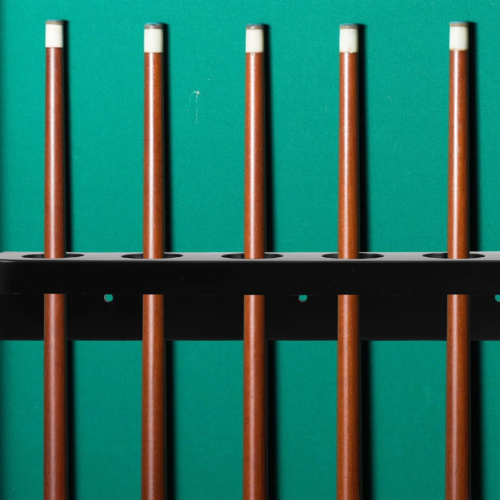 

1Pair Multifunctional Plastic Pool Rack for Cue Storage Billiard Equipment Wall Mount Pool Stick Holder Play Room Accessories