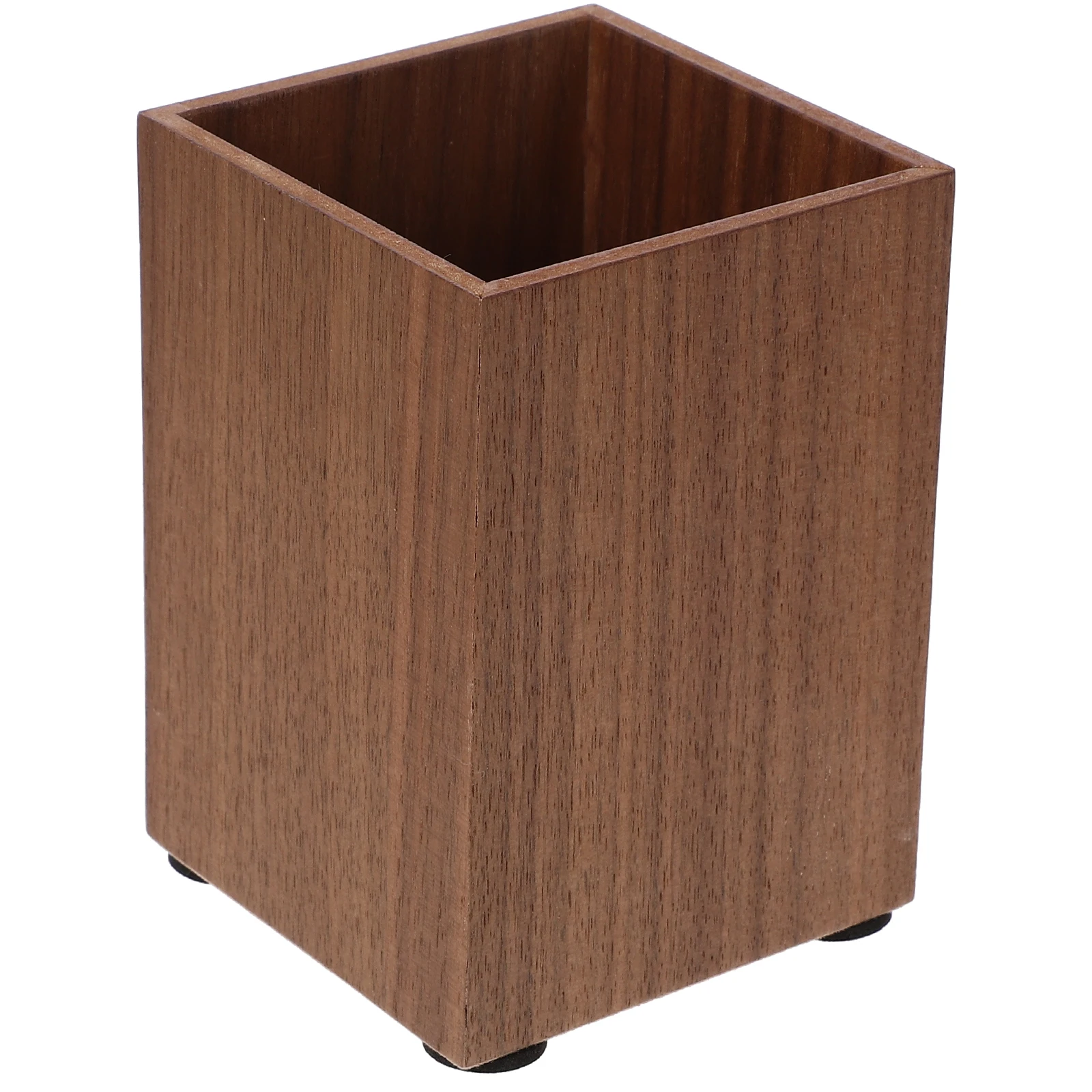 

Wooden Pen Holder Desk ganizer Large Space Stationery Storage Box Home Office Decor File Folder Document Pouch