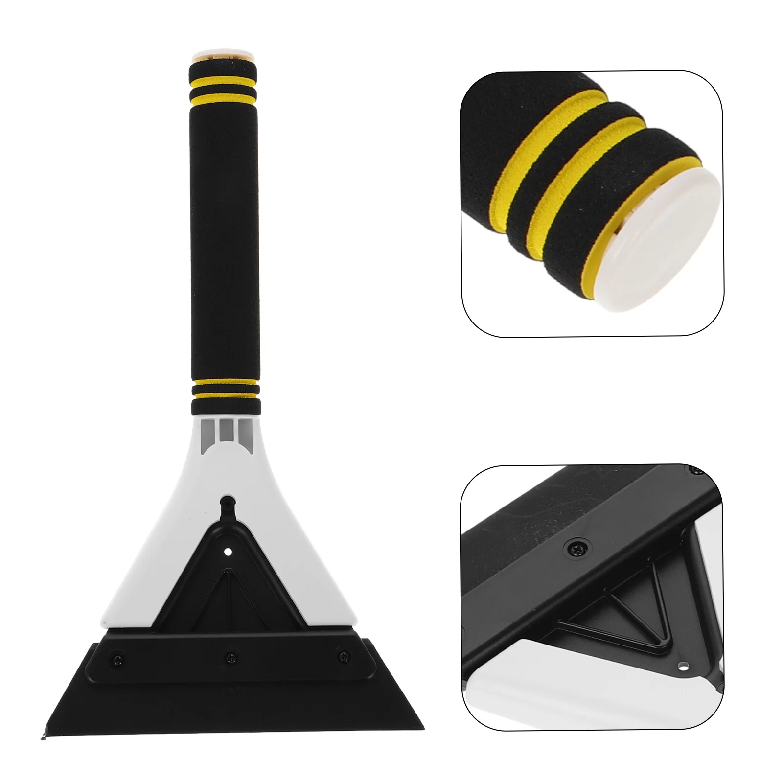 

Snow Remover Car Windshield Scraper Heavy Duty Adjustable Angle Ice Frost Cleaning Tool Portable Vehicle Deicer Squeegee