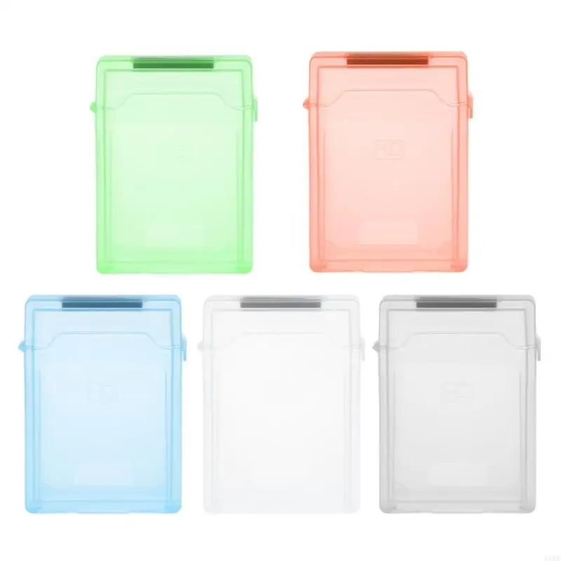 

F3KE 2.5 in Hard Disk SSD for Case Sata Adapter Hard Drive Box Enclosure Adapter Anti Scratch and Dustproof