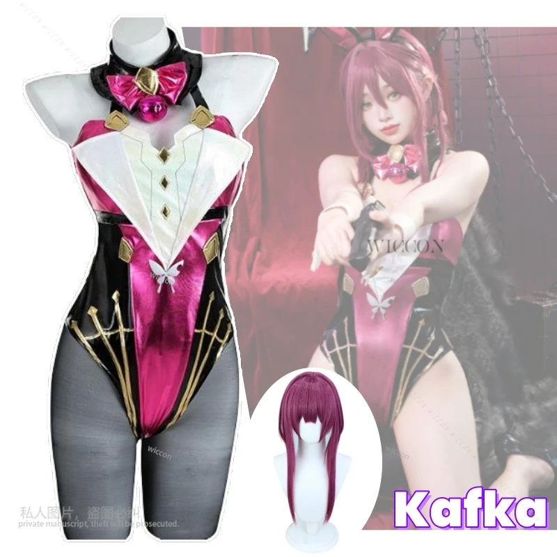 

Кафка, Аниме игра Honkai: звезда рельс, костюм для косплея, одежда, Женский костюм для косплея на Хэллоуин