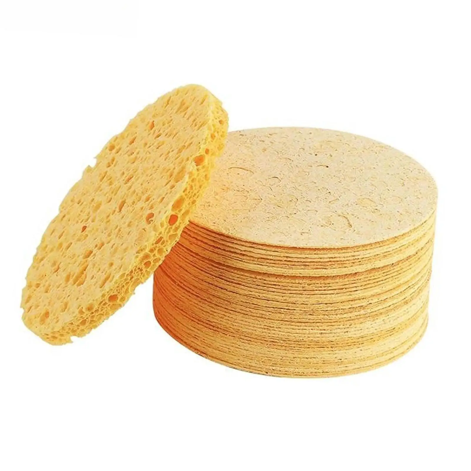 Compressed Makeup Removal Sponge Pack Gentle Exfoliating Face Cleansing Pad Disposable Facial Towel for Men Women Use