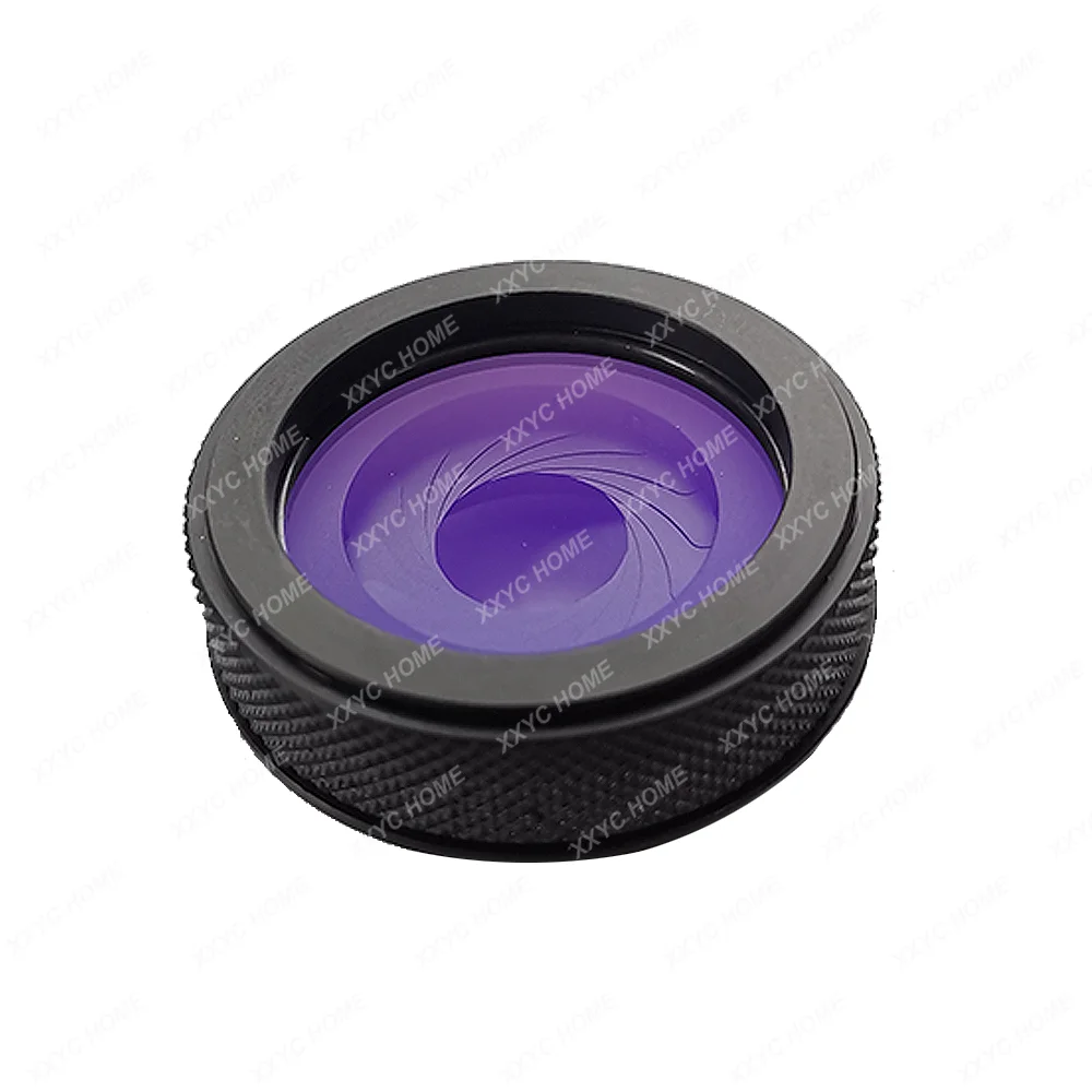 Adjustable IRIS Aperture 1.5~22mm PVS14 Iris  with Sacrificial glass Objective Lens Module  Retrofit Adapter Ring