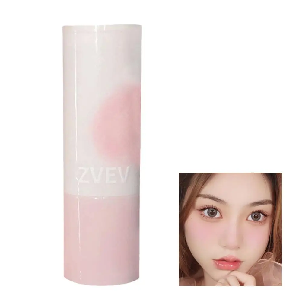 Multifunctionele Blush Stick Zacht Gezicht Verhelderende Contouren Blusher Poeder Roze Wang Schaduw Koreaanse Perzik Make-Up Cosmetica J3j3