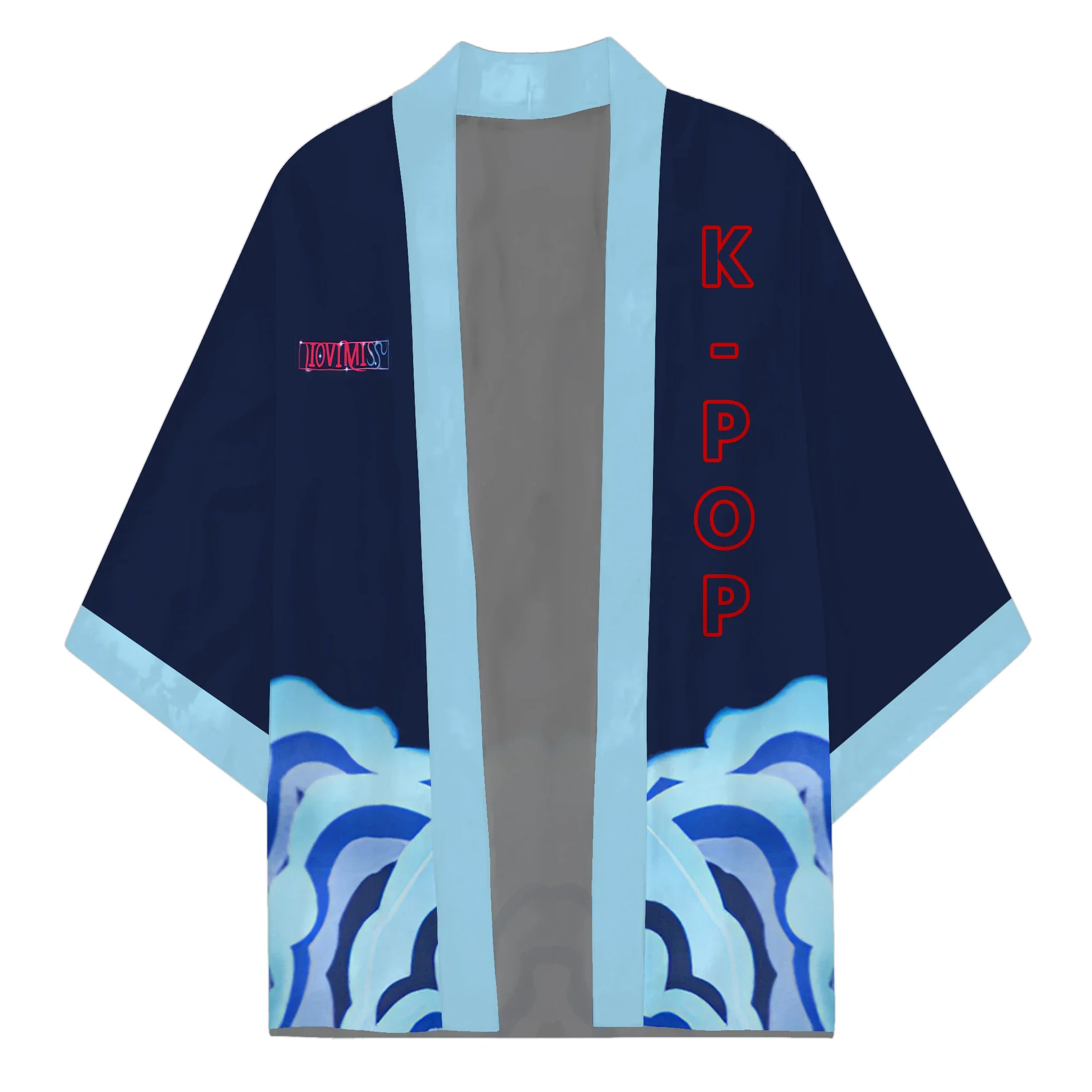 زي رومي زوي ميرا مطبوع هاراجوكو أوتاكو للرجال كيمونو سترة نسائية قميص كاجوال كوسبلاي #3