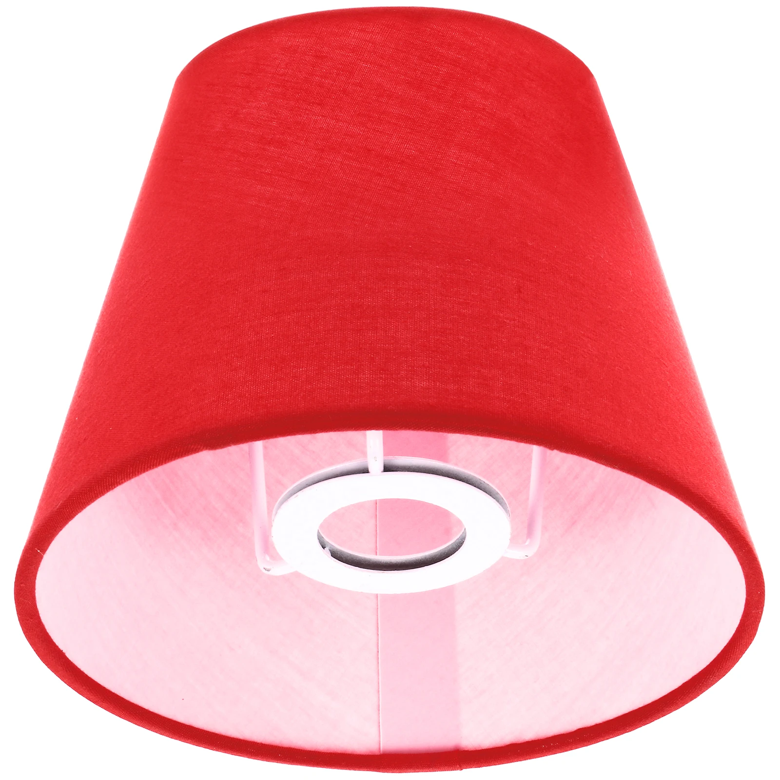 

Red Lamp Shade Wall Light E14 3cm Cloth Cover Fabric Protector Durable Non Fading Bedroom Living Room Hall Coffee Shop Study