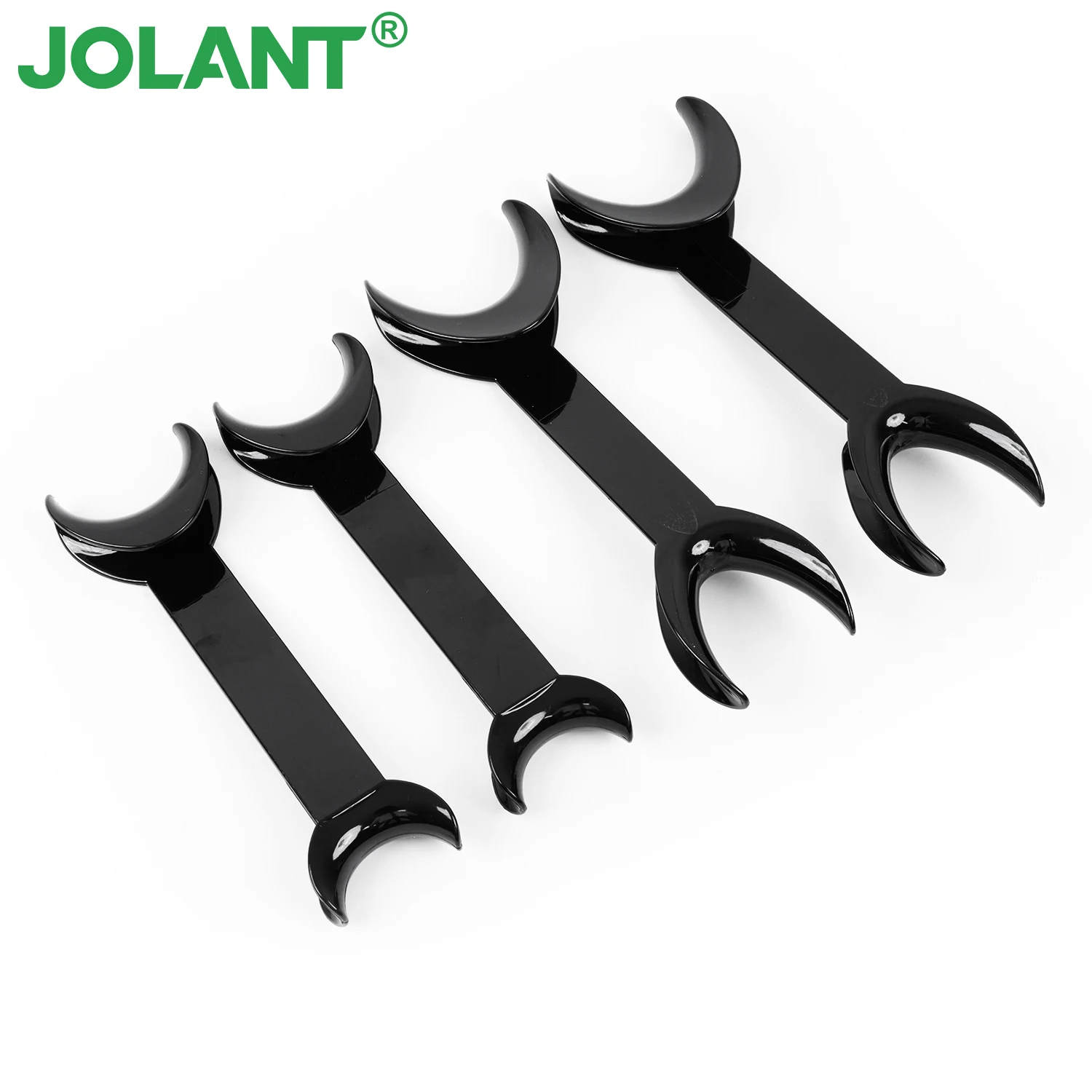 

JOLANT 4pcs/Set Dental Tool T-Shape Intraoral Cheek Lip Retractor Opener Double Head Orthodontic Teeth Mouth Opener