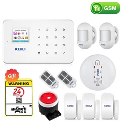 Top Wireless Smart Home GSM Security Alarm System SMS APP Control House Motion Detector Sensor Burglar Signal Device IP Camere