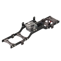New Full Metal RC Car Body Chassis Frame Beam Gearbox Kit for MN D90 D91 D96 D99 MN-90 MN99S 1/12 RC Car Upgrade Parts,C