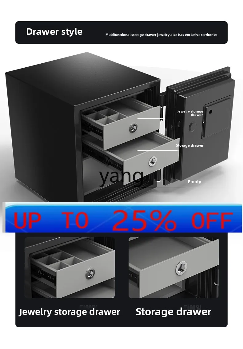 

Lmm Home Small Password Safe Office Premium Safe