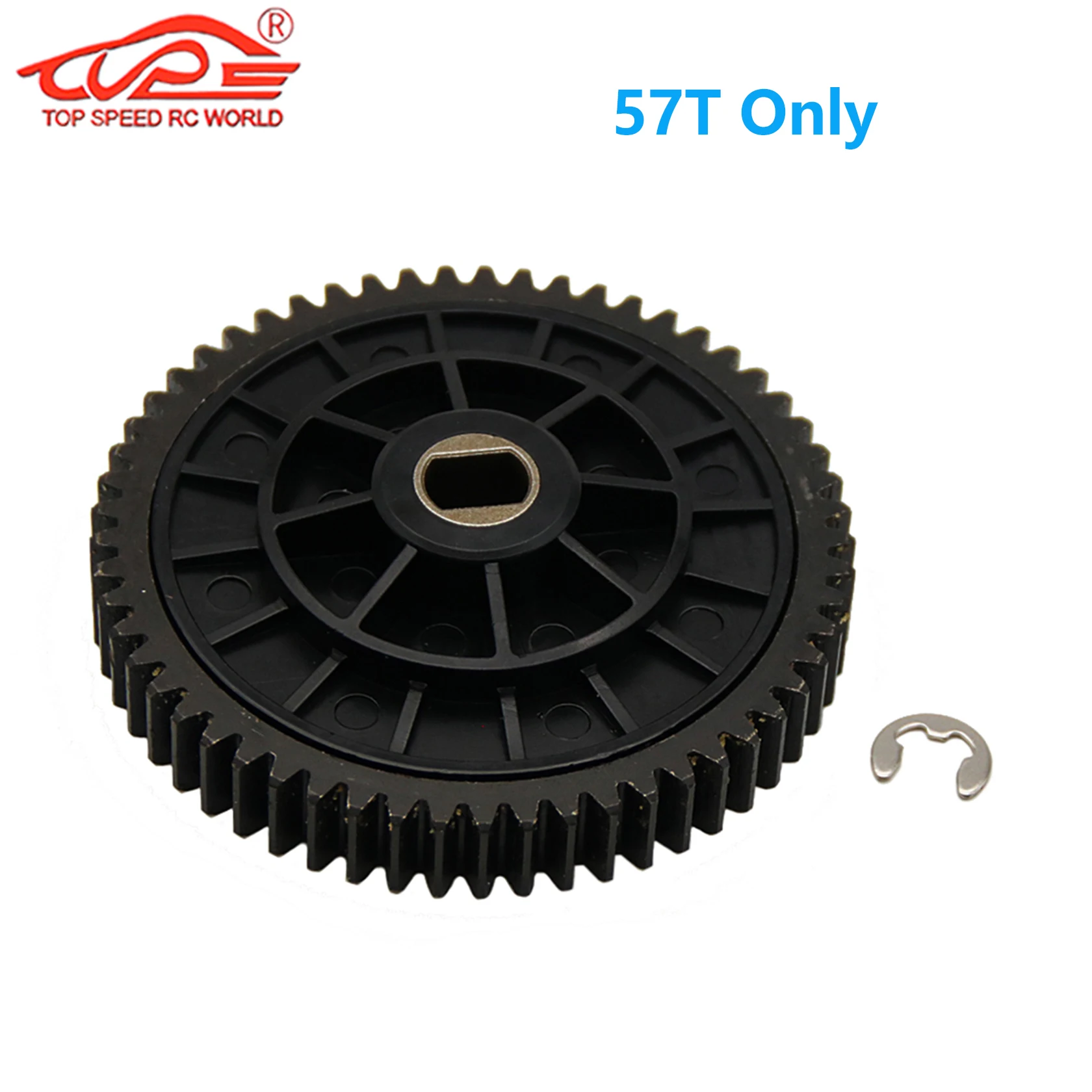 Rc Car Upgrade Metal Gear 57T/17T or 58T/16T or 55T/19T or With Clutch Bell Kit for 1/5 HPI ROFUN ROVAN KM BAJA 5B 5T 5SC Parts
