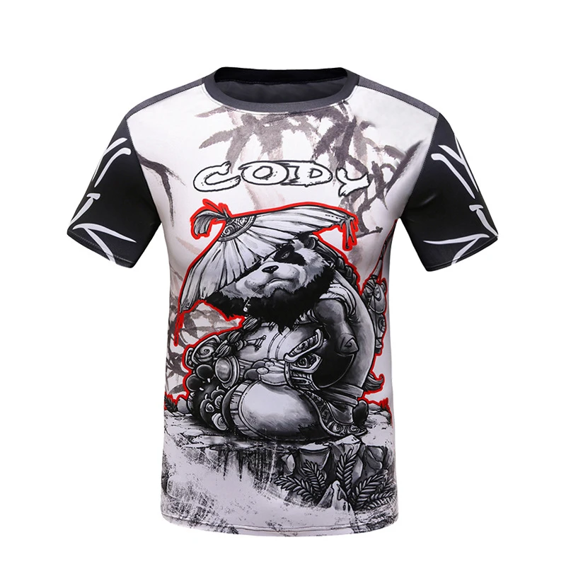 Rashguard Jiu jitsu MMA Kid\'s T-shirt +Pant Sets Mma Kid Rash Guard Children Tracksuits Muay Thai Shorts Kickboxing Gym Suits 09