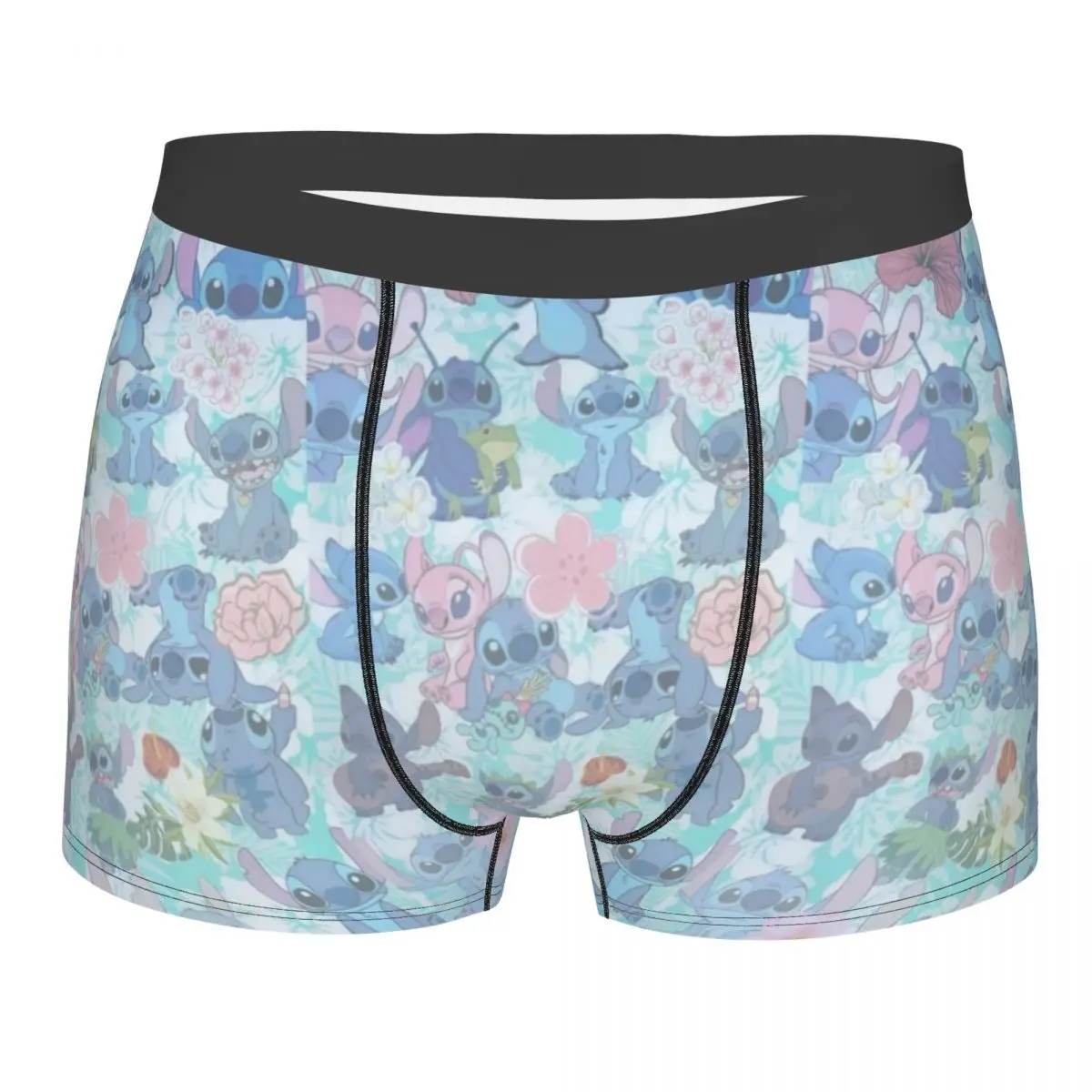 

Custom Fashion Stitch Manga Anime Boxers Shorts Panties Male Underpants Stretch Briefs Underwear