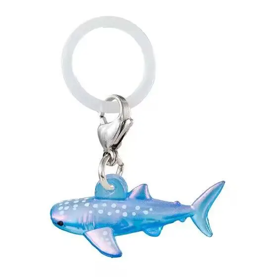 BANDAI Action Figures Model Dolphins and Whales Tag Small Ornaments Capsule Toys Ornament Original