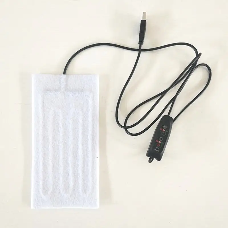 Winter Verwarmde Pad Voor Winter Kleding Draagbare Waterdichte Opvouwbare Verwarming Pads Verstelbare Temperatuur Verwarming Warmer Tool