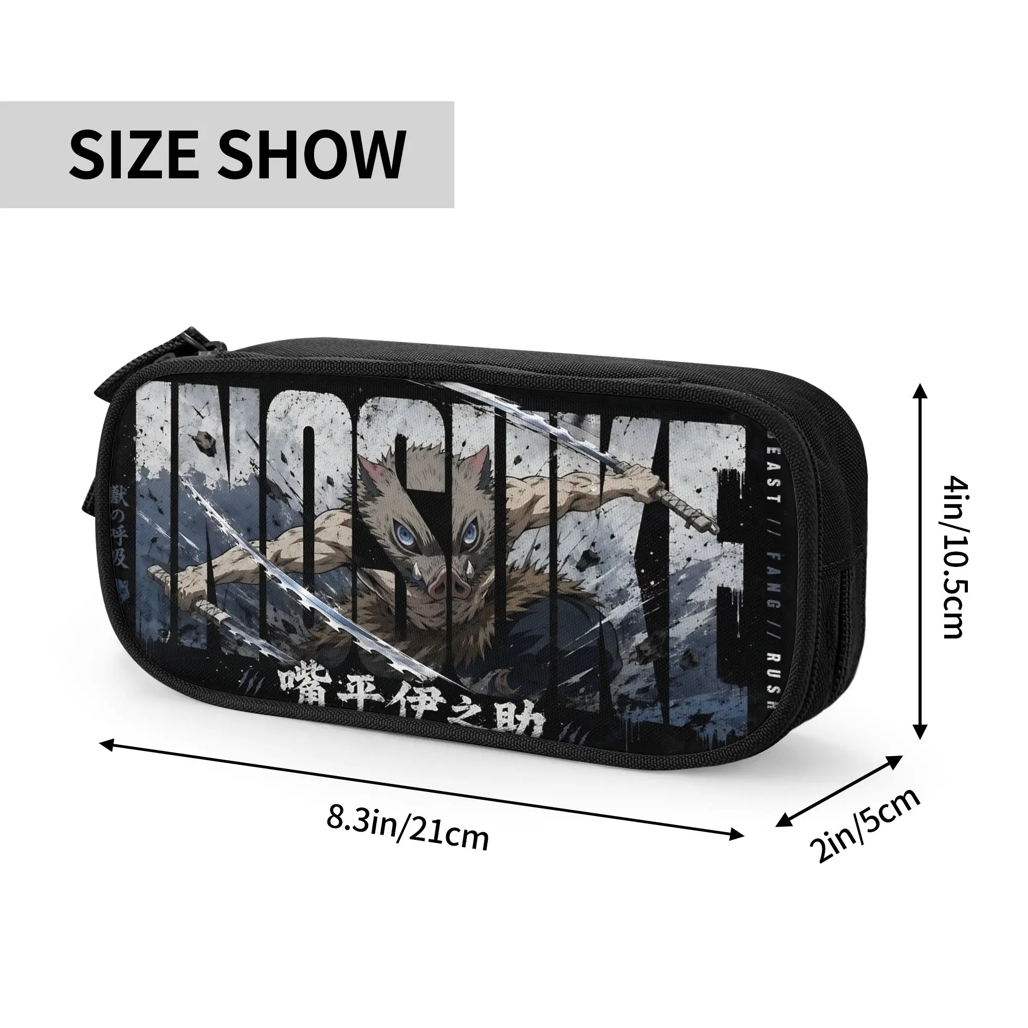 Custom Demon Slayer Large Capacity Bags for Child  Handheld Study Bag for Boys Gilrs Kids