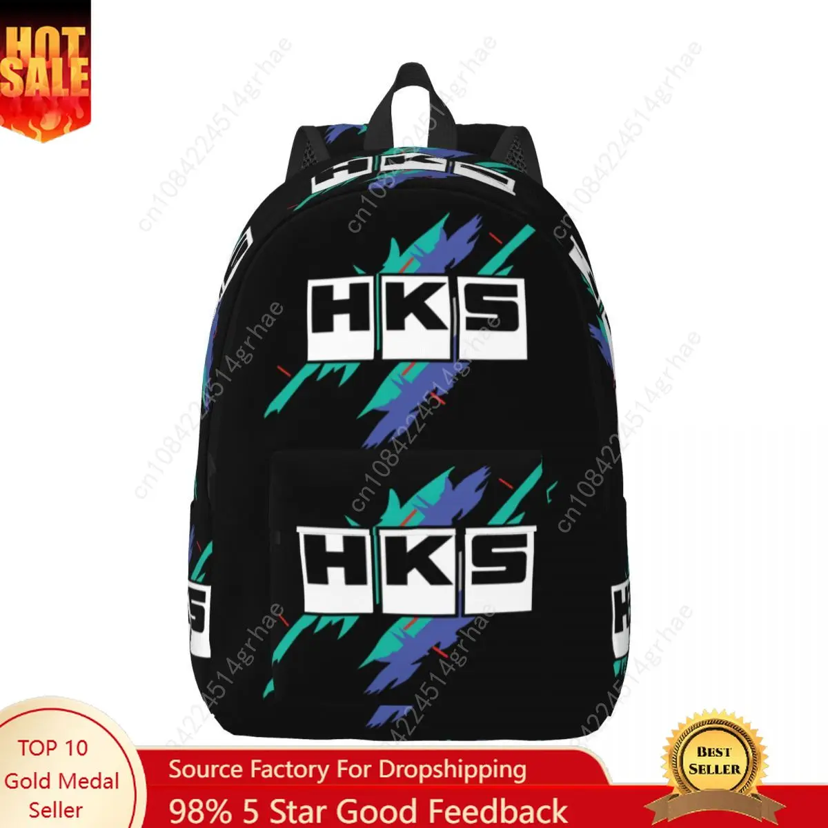 

Custom H-HKSES Vintage Art Racing Canvas Backpack for Women Men College School Students Bookbag Fits 15 Inch Laptop Bags