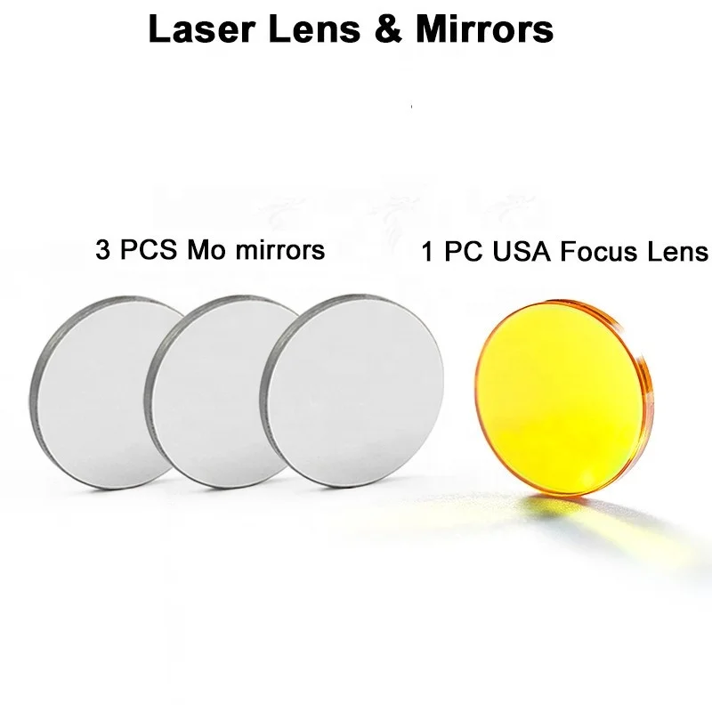 Factory Direct New Condition CO2 Focus Lens 20mm Diameter Easy Operation la ser Lenses Cutting/Engraving Machine for USA CVD ZNS