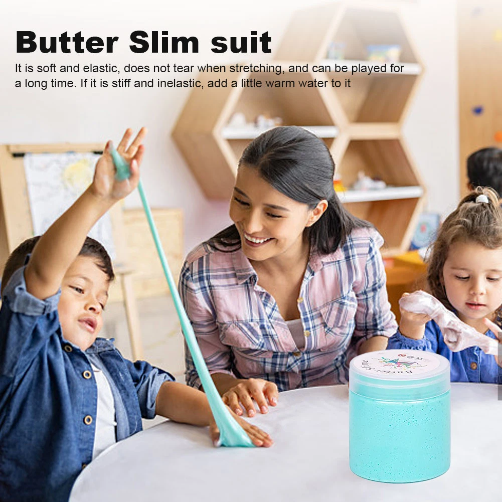 3 szt. Zestaw zabawek z bawełnianego gliny, nieklejąca się plastelina w kształcie arbuza i lodów, zabawka DIY antystresowa, upominki na przyjęcia, zabawka dekompresyjna, prezent dla dzieci