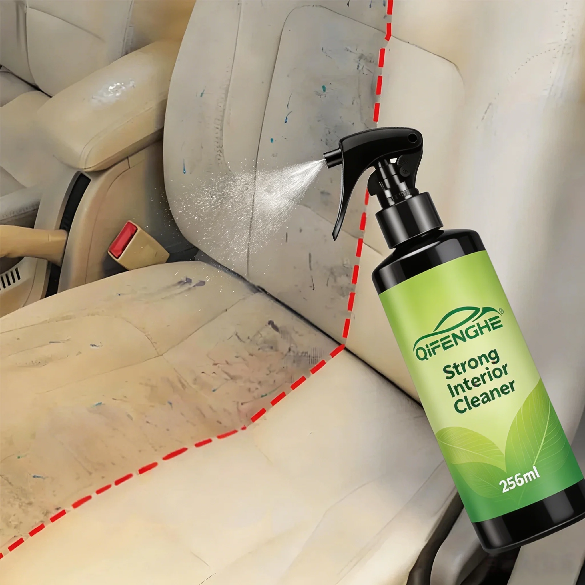 Leather Cleaner Interior - Ultra Pro Strength Car Interior Cleaner