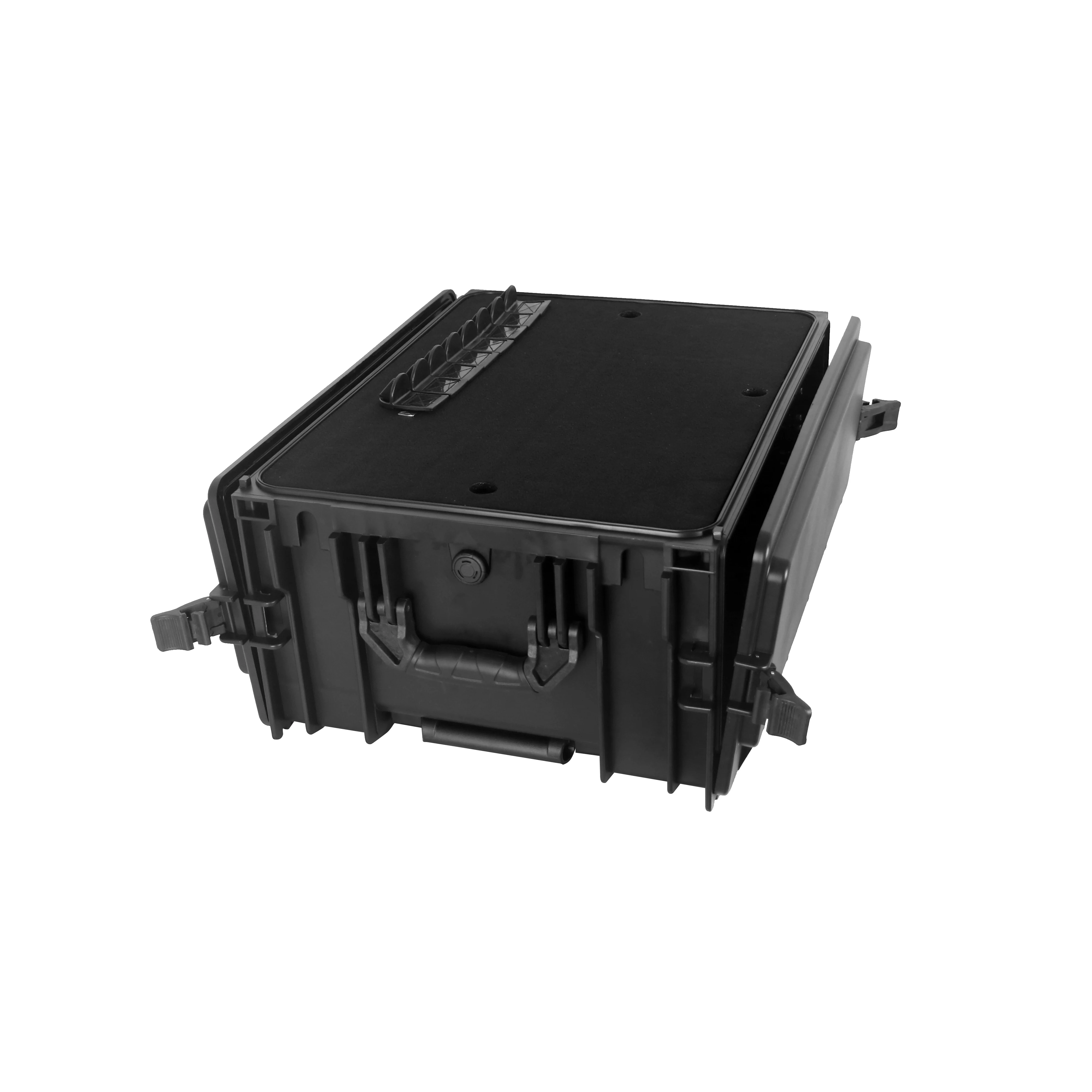 TsunamiMold Rack Case 4U Heavy Duty DJ Controller Flight Case Shockproof Plastic Equipment Case