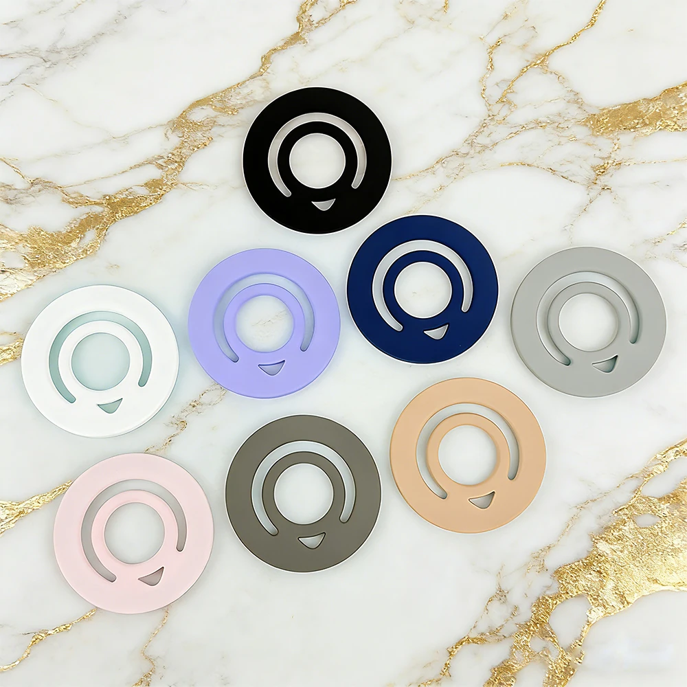 

For Magnetic Finger Clasp 2 Sections 1Pcs Silicone Rubber Magnetic Suction Bearings Ultra Light And Ultra Thin Strong Suction