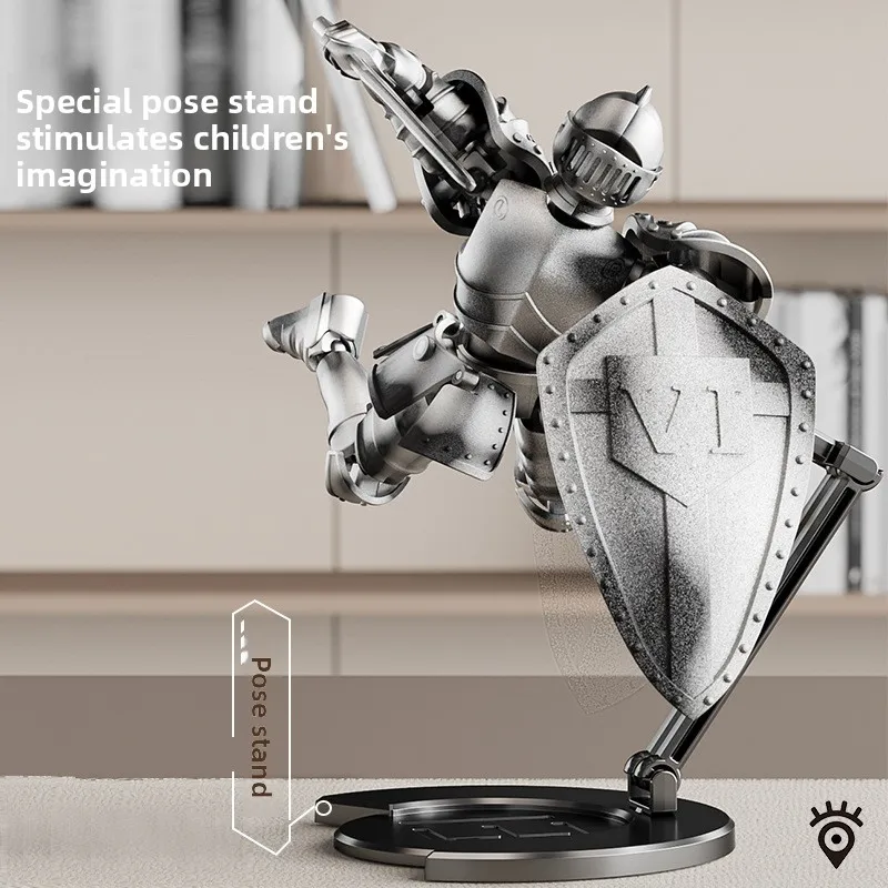 متعدد المفاصل نموذج جندي القرون الوسطى المنقولة المشتركة فارس المفصلي عمل الشكل تدوير فرسان مشترك مدرعة ثلاثية الأبعاد عمل الشكل #4