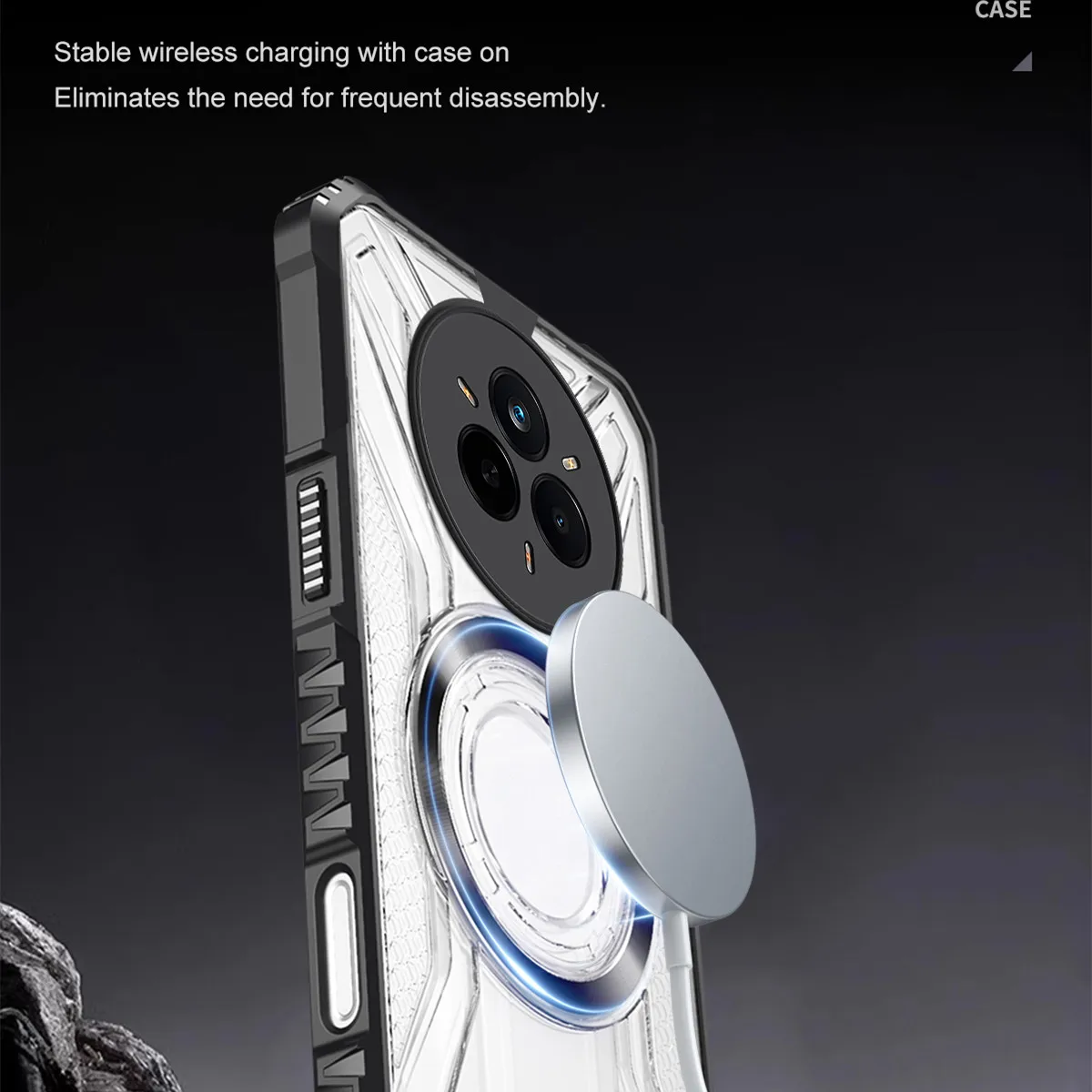 حافظة مغناطيسية مقاومة للصدمات لهاتف Realme 14 Pro Plus Realme 14 Pro + Magsafe حافظة مدرعة للشحن اللاسلكي على المستوى العسكري #3