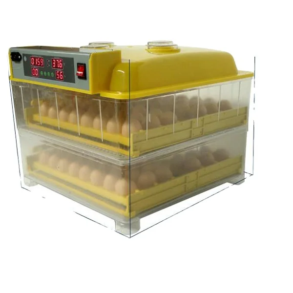

Automatic Mini 12V/110/220v Chicken Egg Incubator Duck Goose Retail 112 egg Capacity for Chicken Farm or Home Use