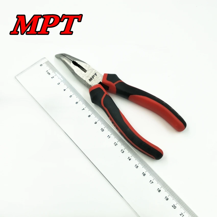 MPT Bent Nose Plier 6''/160mm Carbon Steel hand tool MHB01011-6 image 2