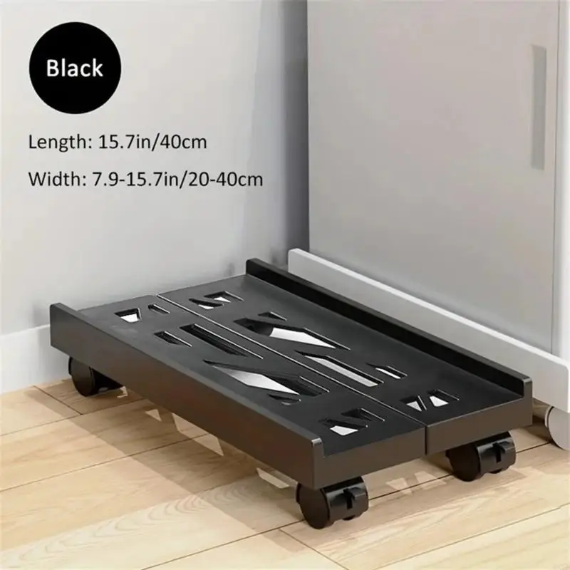 Movable PC Tower Platform Stand Enhances Stability CPU Stand Widely Used 