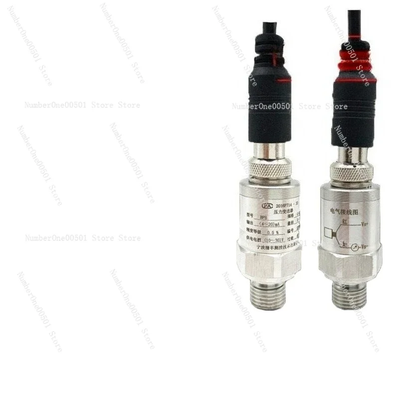 Gas Pressure Transmitter Silicon Piezoresistive Sensor Absolute Pressure 4-20mA 0-5V -095