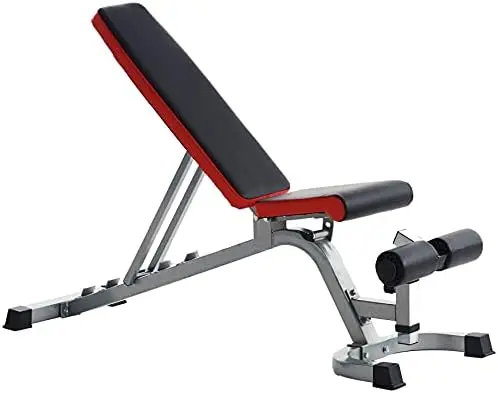

Heavy Duty Adjustable and Foldable Utility Weight Bench for Upright, Incline, Decline, and Flat Exercise Racket grip Starting cl