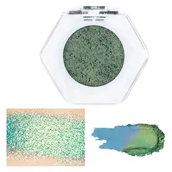 Glitter Eyeshadow Palette  Glossy Shiny Highlighter Diamond Eye Shadow Palette Gorgeous Optical chameleon eyeshadow powder