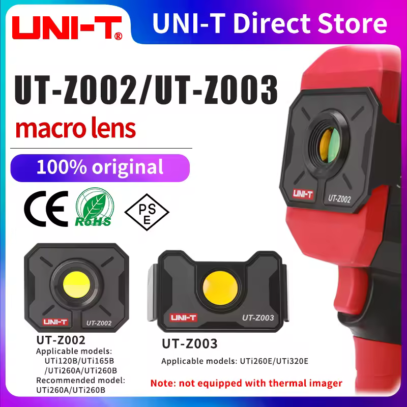 UNI-T kamera termowizyjna obiektyw makro UT-Z002 UT-Z003 UT-Z005 precyzyjna naprawa telefonu komórkowego dla UTi260B UTI320E UTI260M UTI256M