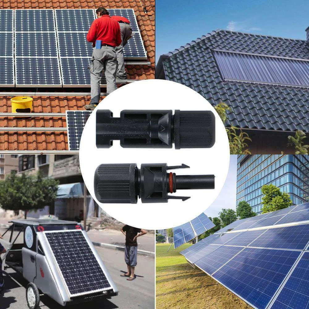 Imagem -06 - Alicate de Friso Solar Ferramentas Kit para 2.56 mm ² Awg2610 Painel Solar pv Cabo com 10 Conjunto Masculino & Feminino Conectores Termianls Conjuntos Mc4