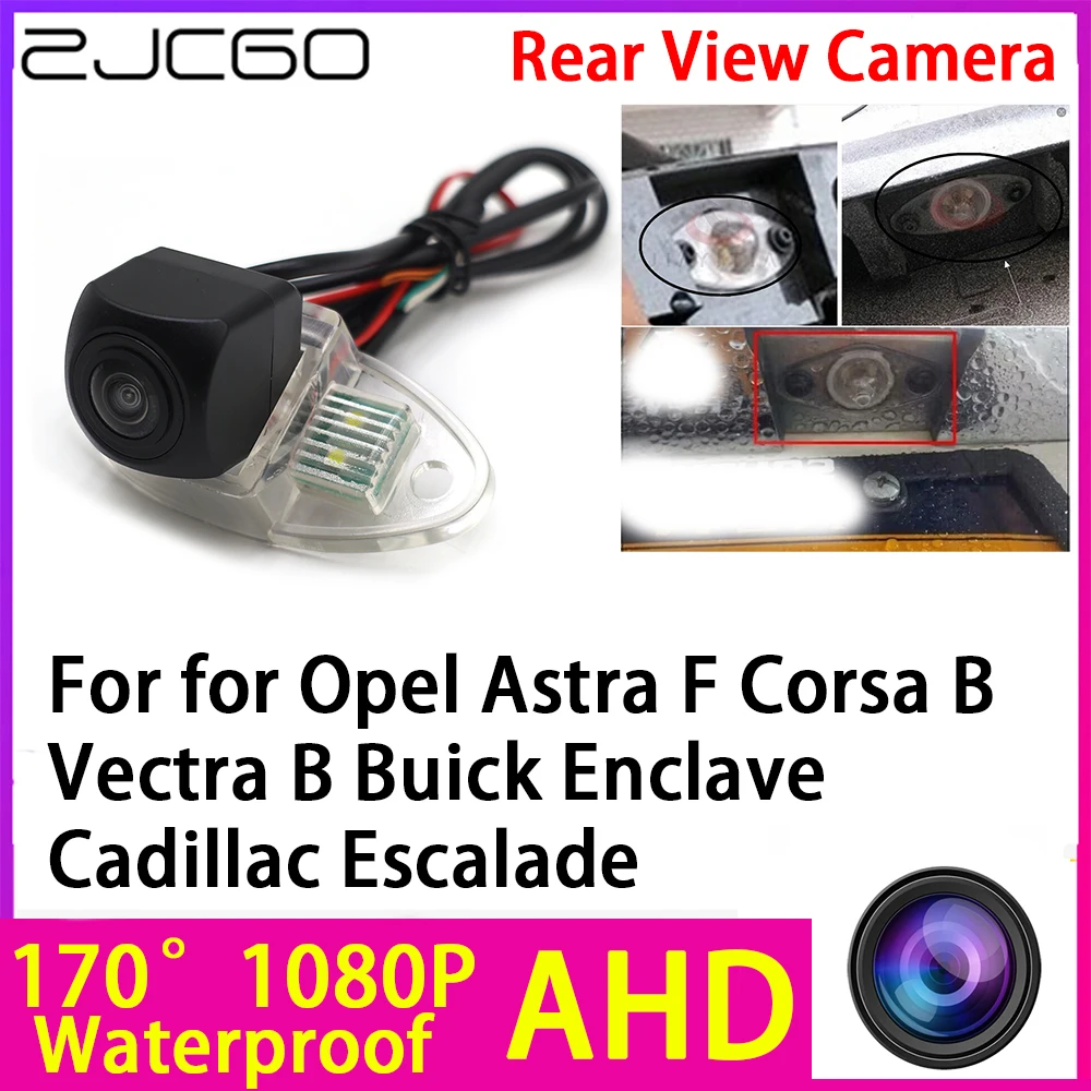 

AHD 1080P Reverse Rear View Camera Night Vision Waterproof for Opel Astra F Corsa B Vectra B Buick Enclave Cadillac Escalade