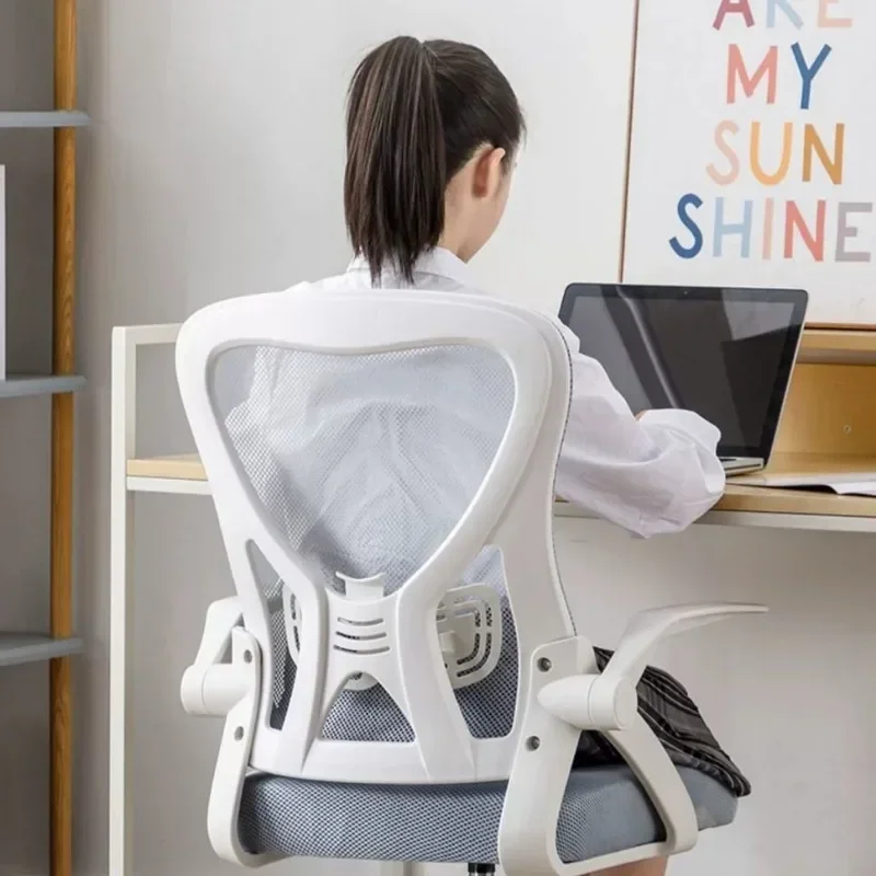 Long Sitting Home Office Dormitory Office Furniture Ergonomic Posture Correcting Chair Study Desk Computer Chair Comfortable
