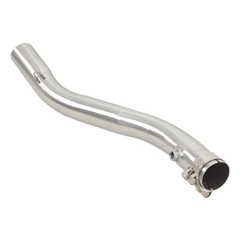 51mm Motorcycle Exhaust Escape Connect Middle Pipe Tube Stainless Steel Slip On For Honda CBR600 F4i 2001-2007