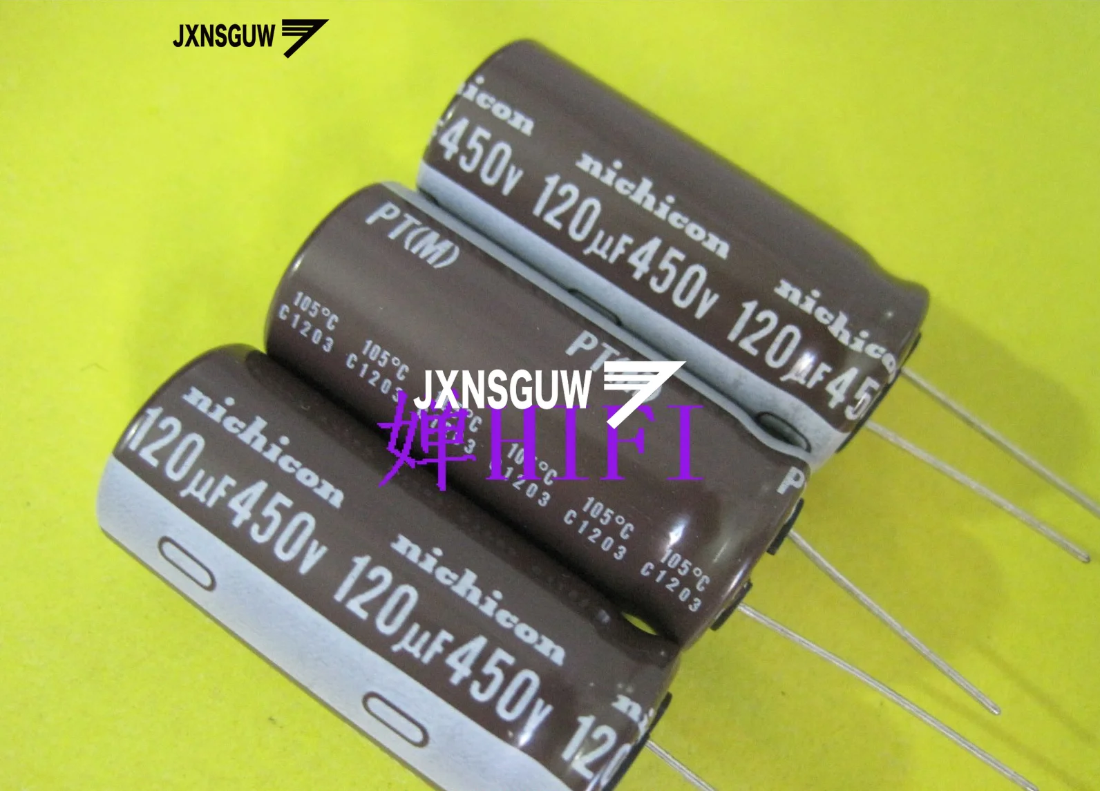 

10PCS NICHICON PT 450V120UF 18X40MM 120UF 450V original Aluminum electrolytic capacitor 105 degrees 120uF/450V UPT2W121MHDADT