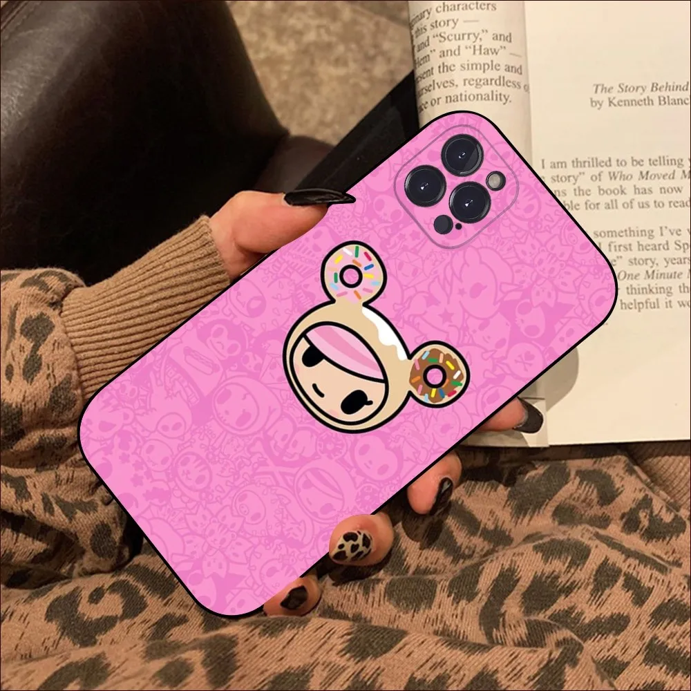 T-TokidokiS Phone Case For iPhone 15 14 13 12 Mini 11 Pro XS Max X XR SE 6 7 8 Plus Soft Silicone Cover