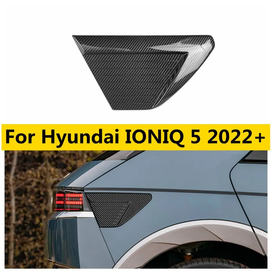 

Car New Energy Vehicle Charge Electricity Charging Port Panel Cover Trim For Hyundai IONIQ 5 2022 - 2024 Decoration Accessories