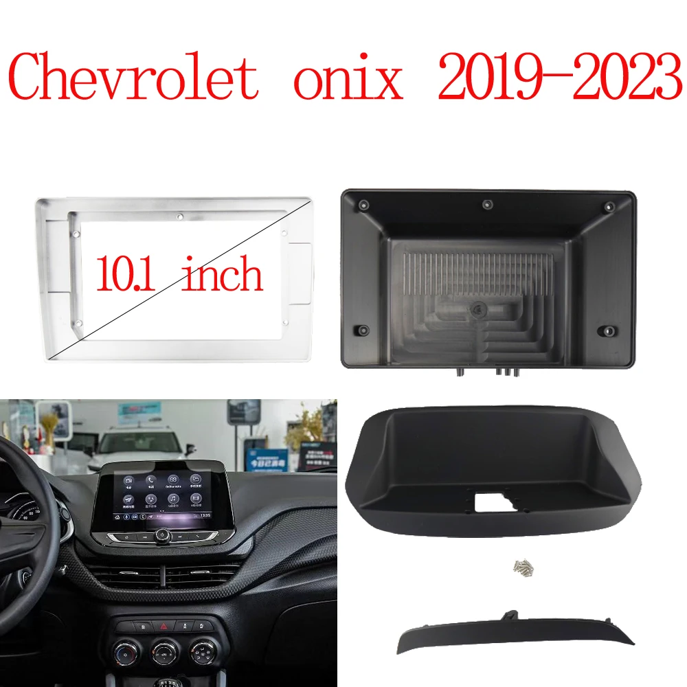 For 2019+ CHEVROLET ONIX (10.1INCH) Car Radio Fascias Android GPS MP5 Stereo Player 2 Din Head Unit Panel Dash Frame Installatio