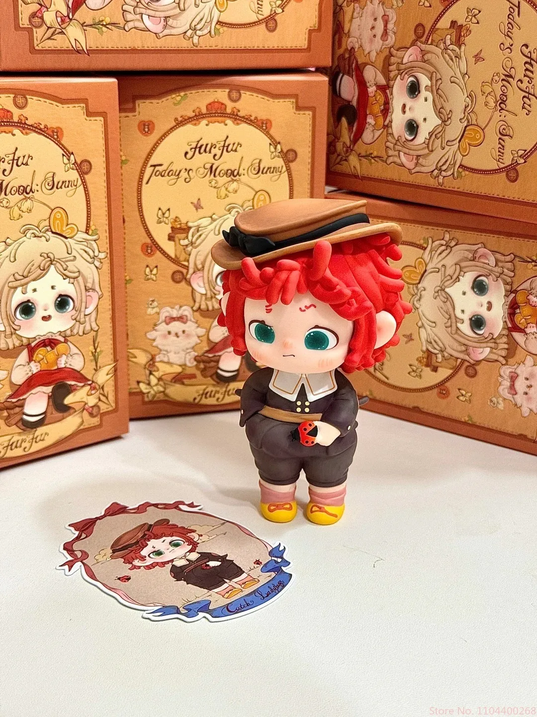 Heyone Fur Fur'S Doll Wonderful House Series Blind Box Dolls Kawaii Action Anime Figure Blind Box Toys Gril Collect Gifts