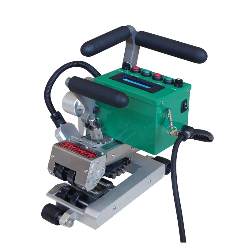 (ST-1400) Plastic Geomembrane Welding Machine HDPE Hot Wedge Liner Welder 1400W