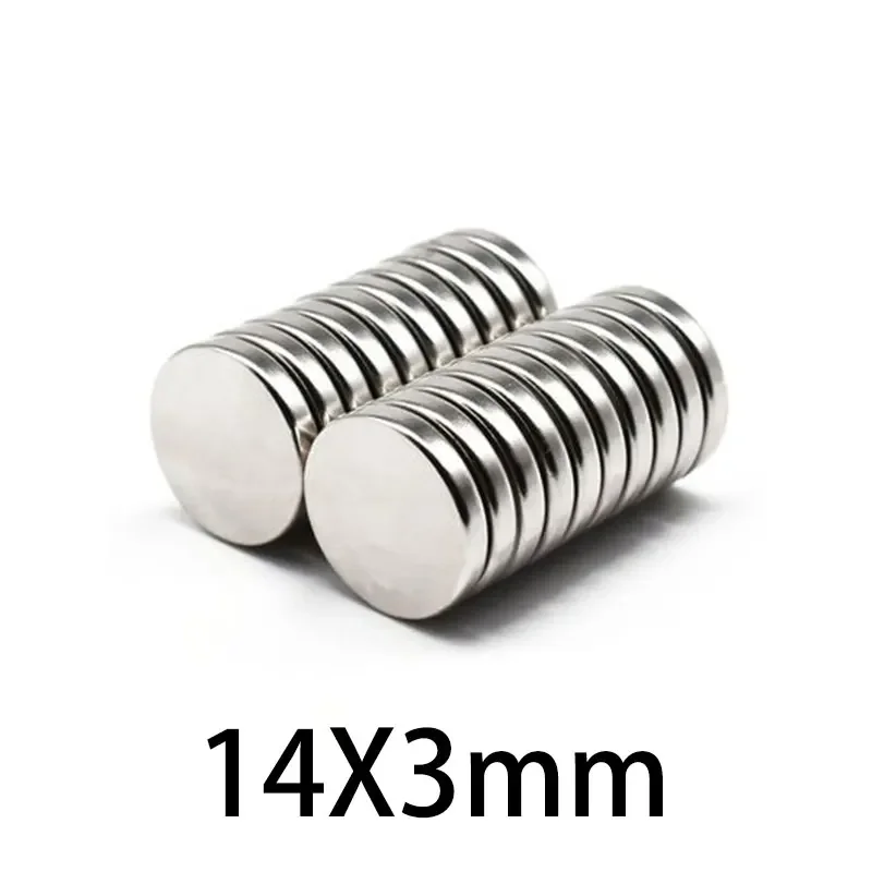 10/20/30/50/100/130pcs 14x3 mm Rare Earth Magnet Diameter 14x3mm Fridge Round Magnets 14mm*3mm Permanent Neodymium Magnetic 14*3