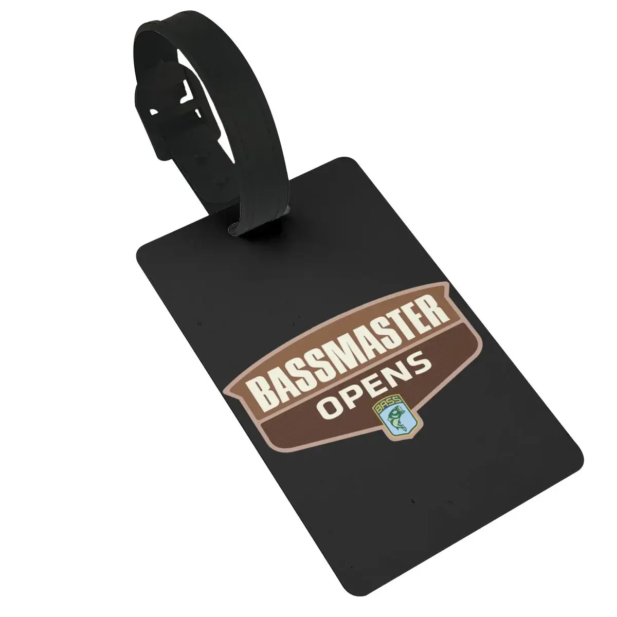 

Bassmaster Elite Series Fishing Luggage Tags Suitcase Accessories Travel Baggage Boarding Tag Label Holder ID Name Address