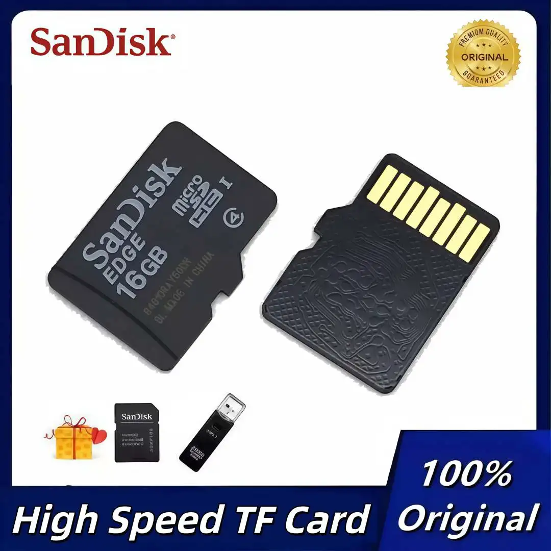 

Оригинальная карта памяти Sandisk 16G TF, карта памяти мобильного телефона для плеера, детская камера, динамик, мониторинг, карта Micro TF