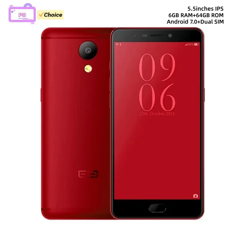 

Elephone P8 4G Smartphone 5.5inches IPS MTK 6GB RAM 64GB ROM 21MP+16MP Camera Dual SIM Card Android 7.0 LTE Cellphone
